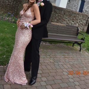 Scala rose prom dress